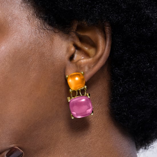 Luxenter Azara earrings finished in 18k yellow gold - Image 3