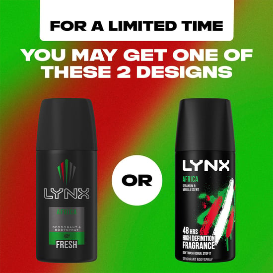 Lynx Body Spray Africa 48H High Definition Fragrance Deodorant for Men 35ml, 6pk - Image 5