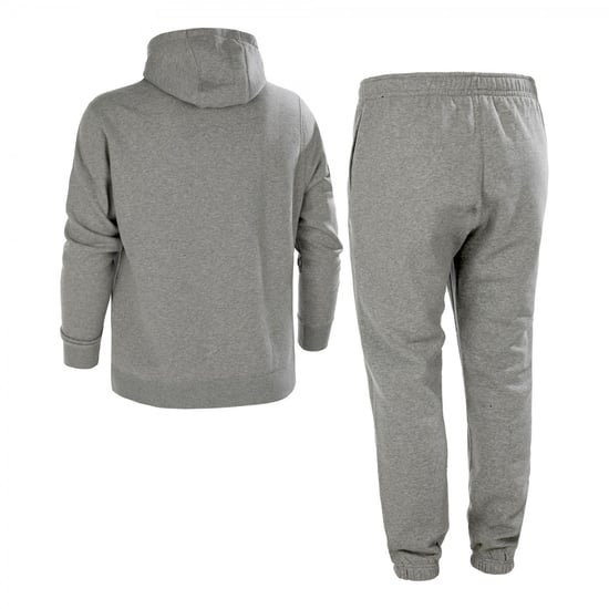 Nike Mens Grey Outline Hooded Fleece Tracksuit - Image 2