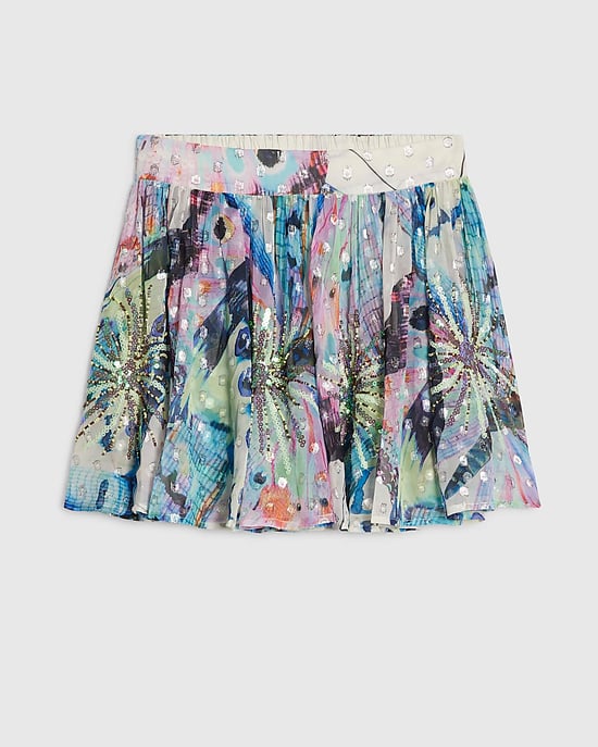 River Island Womens Mini Skater Skirt Purple Terry de Havilland - Image 6