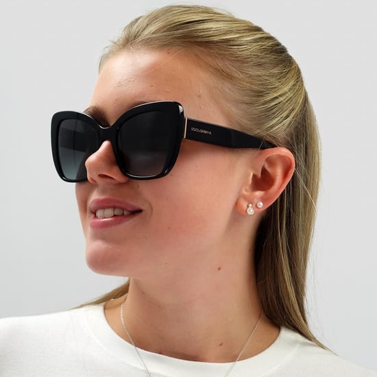 DOLCE & GABBANA Zonnebril DG4348 501/8G Zwart Grijs Verloop - Image 5