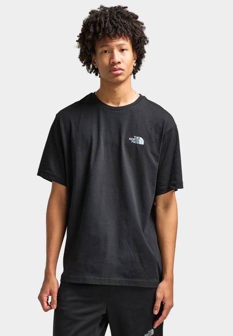 The North Face Mens M Graphic Relaxed SS Tee in Black - Image 2