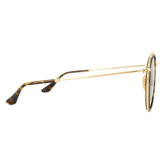 Ray-Ban Sunglasses Round Double Bridge 3647N 001 Gold Green - Image 4