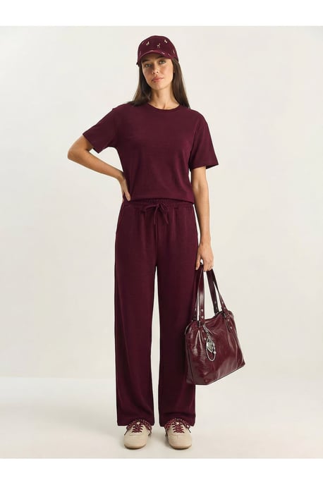 Ronde Hals T-Shirt en Broek Twee-Delige Set - Image 3