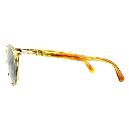 Persol Solglasögon 3152 9043/56 Brun Randig Gul Blå Anti-Glare - Image 3