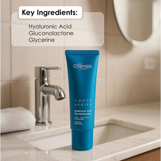 skinChemists Dagcrème tegen veroudering met 1% hyaluronzuur 50 ml - Image 3