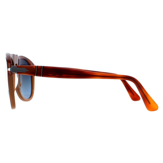 Persol Solglasögon 0649 1025S3 Resina e Sale Brun Blå Polariserad 54mm - Image 3