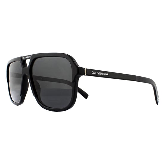Dolce & Gabbana Zonnebril DG4354 501/87 Zwart Grijs Verloop - Image 2
