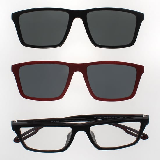 Emporio Armani Rectangle Mens Shiny Black EA4189U - Image 5
