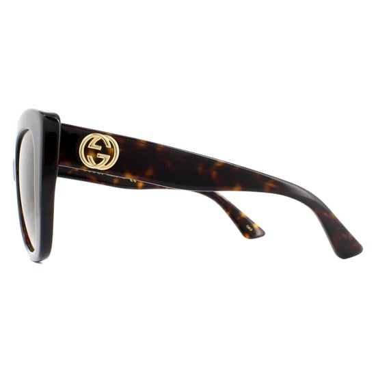 Gucci zonnebril GG0327S 002 Havana Brown Gradiënt - Image 3