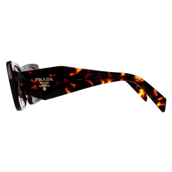 Prada Rectangle Womens Honey Havana Dark Brown PR08YS - Image 3