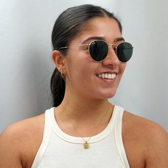 Ray-Ban Zonnebril Ronde Metalen 3447 001 Goud Groen 50mm - Image 5