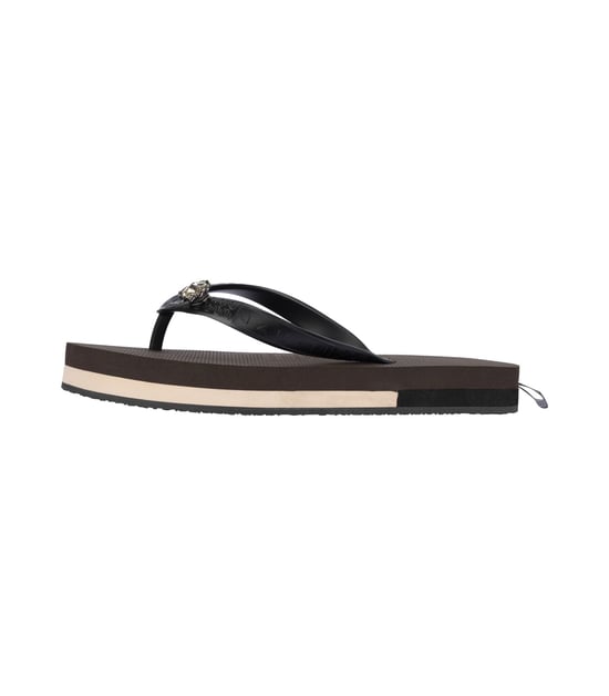 Mondriaan Switch Mid Heel Flip Flop koffie - Image 2