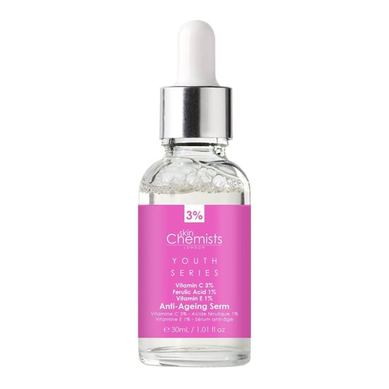 skinChemists Geavanceerd anti-aging serum met 3% vitamine C, 1% ferulinezuur en 1% vitamine E, 30 ml - Image 4