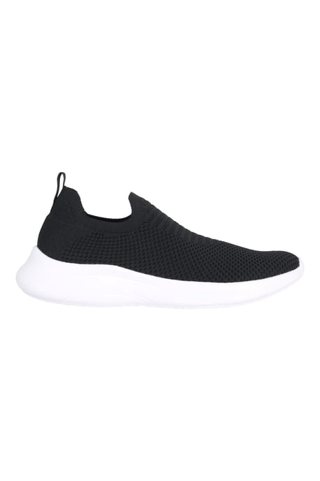 'Glade' Women's Slip On Comfort Shoes Casual Lightweight Breathable Trainers Black - Image 2