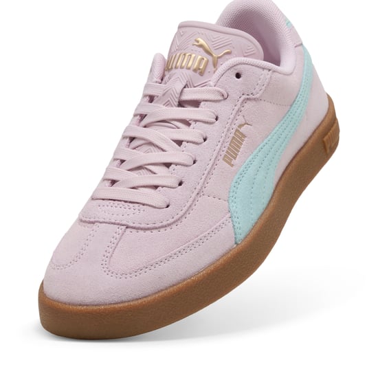 Men's Puma Club II Era Suede Trainers in Rose - Image 6