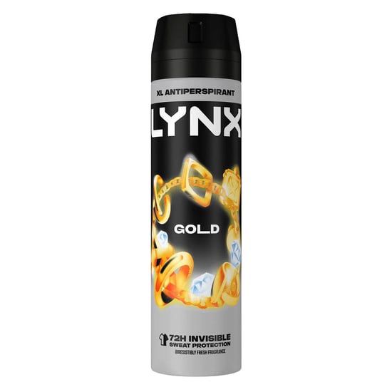 Lynx Gold 2pk Bundle of 200ml Body Spray & 200ml Anti-Perspirant Deodorant - Image 6