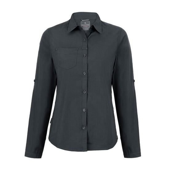 Craghoppers Dames/dames Expert Kiwi Shirt met lange mouwen (Koolstofgrijs) - Image 2