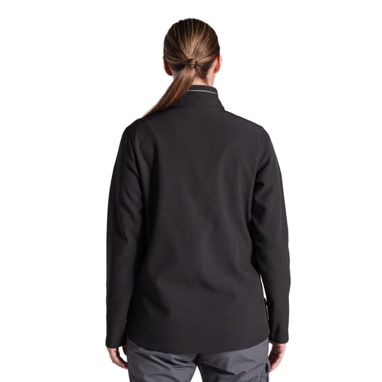 Craghoppers Womens/Ladies Expert Basecamp II Soft Shell Jacket (Black) - Image 3