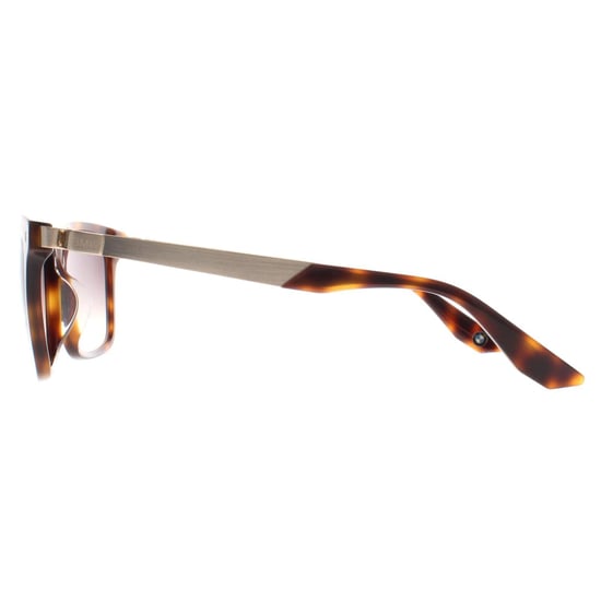 BMW Square Mens Blonde Havana  Smoke Gradient BW0002-H Sunglasses - Image 4