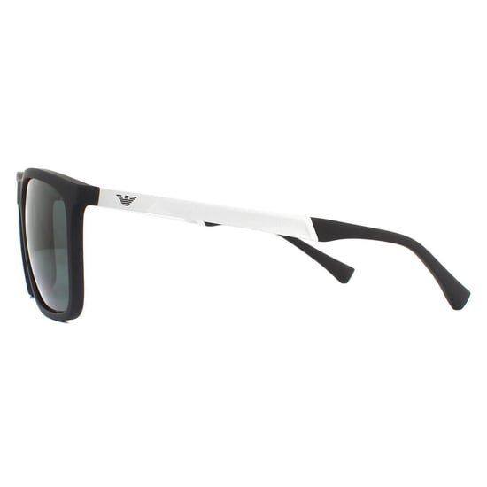 Emporio Armani Zonnebril EA4150 506387 Rubber Zwart Grijs - Image 3