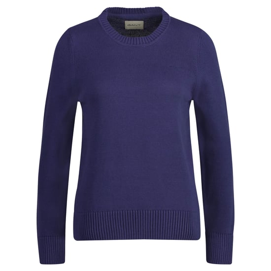 Gant Classic Cotton C-Neck Knitted Jumper - Image 1