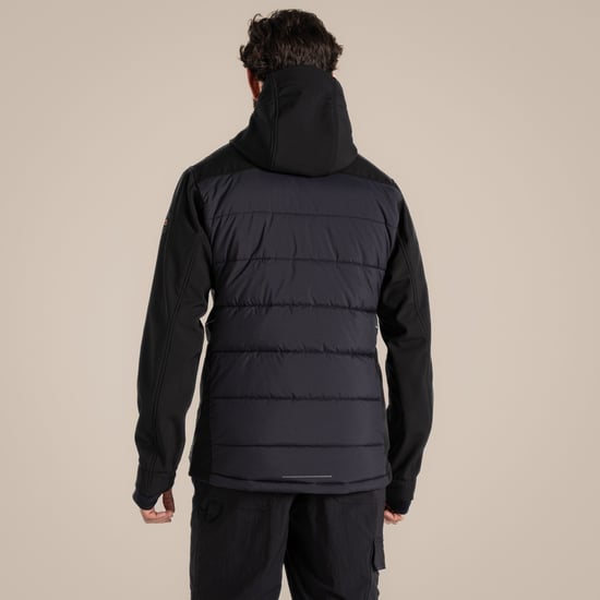 Craghoppers Mens Castleford Hybrid Jacket (Black) - Image 3