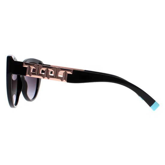 Tiffany Cat Eye Womens Black Grey Gradient TF4196 - Image 3