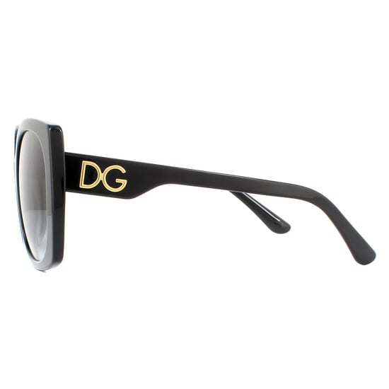 Dolce & Gabbana Sunglasses DG4385 501/8G Black  Light Grey Gradient Black - Image 3