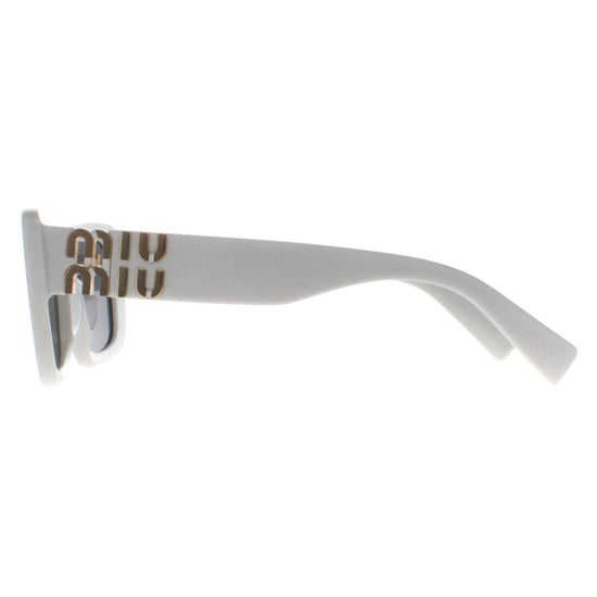 Miu Miu Rectangle Womens White Dark Grey MU07YS - Image 3