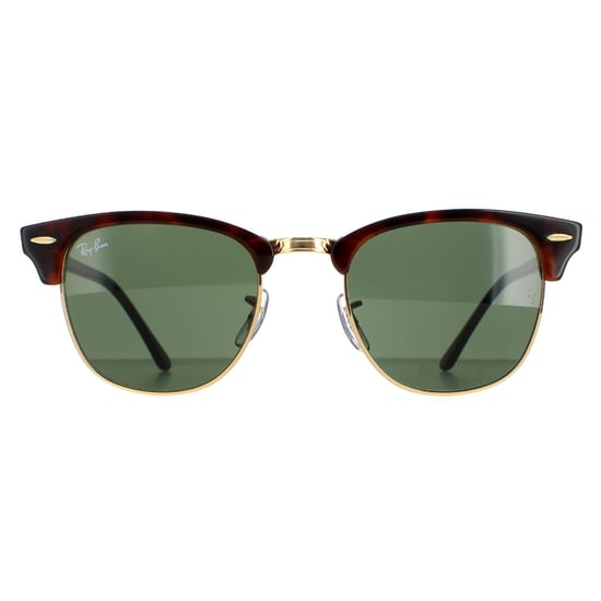 Ray-Ban Round Unisex Havana Green Sunglasses - Image 1