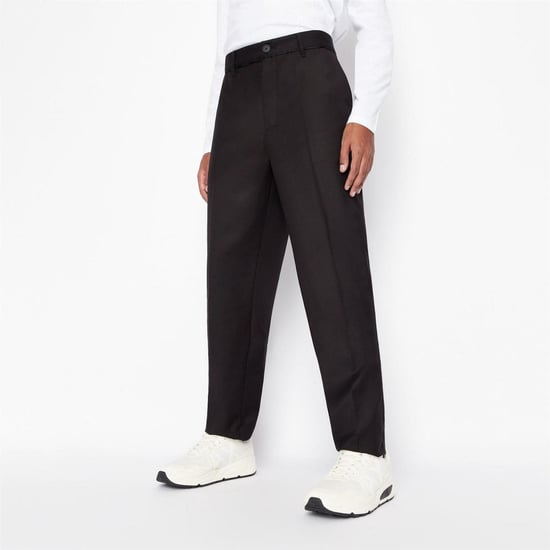 Men's Armani Exchange Trousers in Black - Image 1