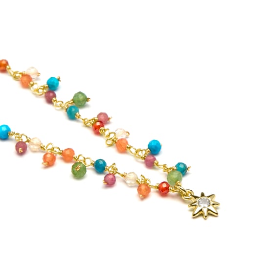 Luxenter Lision halsband med 18 karat guldfinish - Image 3