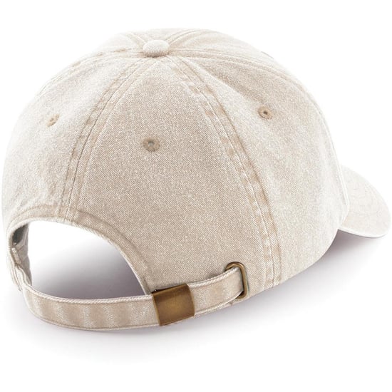 Beechfield Unisex Low Profile Vintage Denim-Look Cap (Vintage Stone) - Image 2