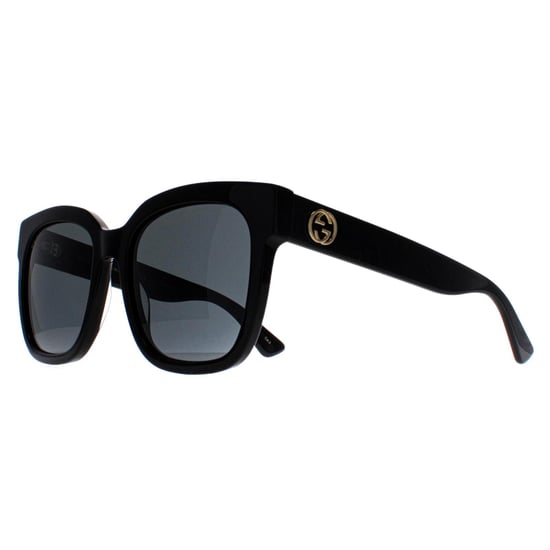 Gucci Vierkant Vrouwen Zwart Grijs GG0034SN - Image 2
