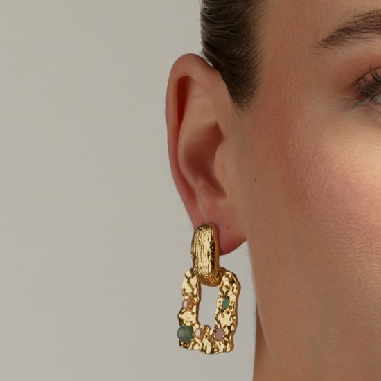 Luxenter Paile örhängen i 18k gult guld - Image 4