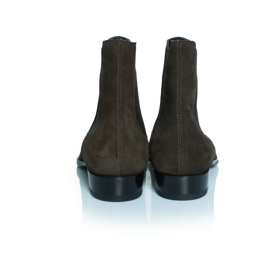 Saint Laurent Kaki mocka Chelsea-ankelboots - Image 5