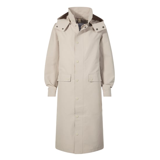 Remi Womens Classic Waterproof Car Coat - Cool Beige - Image 5
