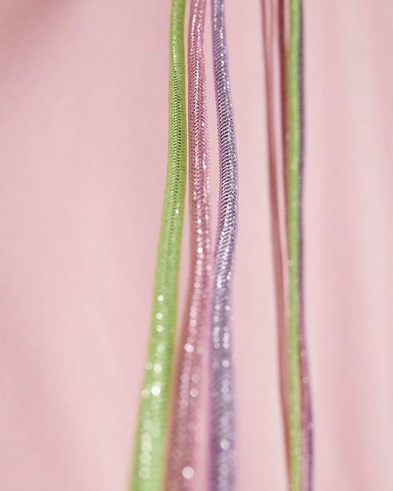 River Island Womens Hoodie Pink Year Zero Embellished Cord - Image 5