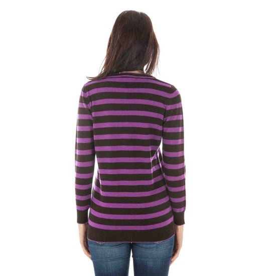Vneck Striped Sweater - Image 2