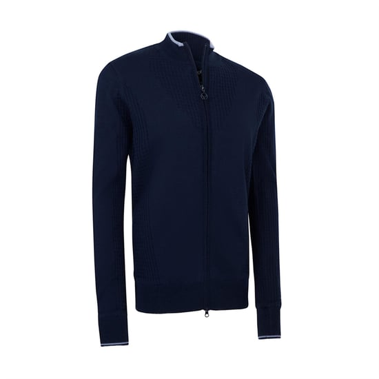 Women's Callaway Mock Neck Long Sleeve Regular Fit Sweater in Navy Blue - Image 1