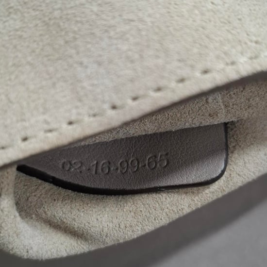 Chloé Faye Clutch Bag in Grey Suede - Image 6