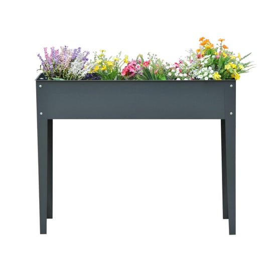 4goodz Plantenbak hoog staal verhoogd 100x30x80cm - - Image 5