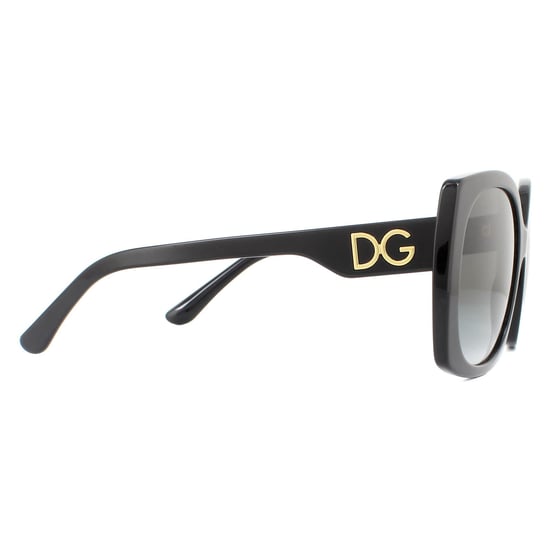 Dolce & Gabbana Sunglasses DG4385 501/8G Black  Light Grey Gradient Black - Image 4