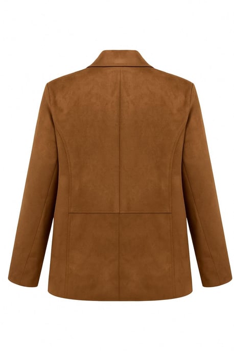 Vegan Suède Blazer - Image 3