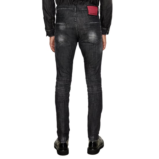 Dsquared2 Zwarte, Makkelijk Wasbare, Coole Jeans - Image 5