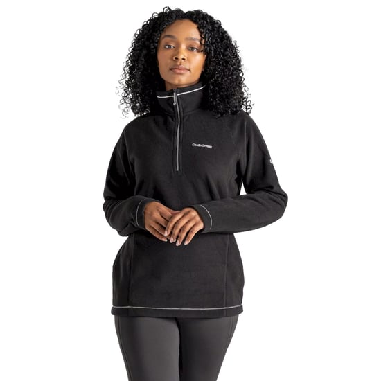 Craghoppers Womens/Ladies Miska VI Half Zip Fleece (Black) - Image 1
