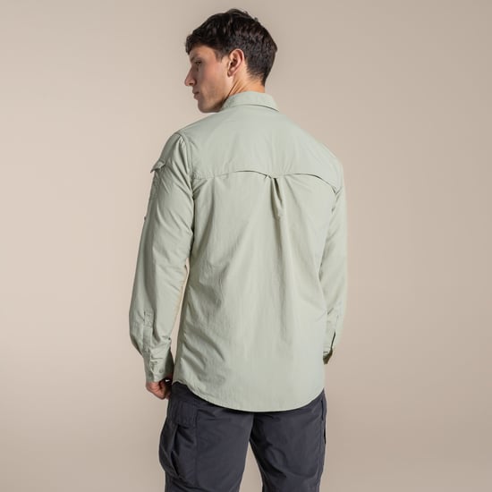 Craghoppers Mens Adventure III Nosilife Long-Sleeved Shirt (Bayleaf) - Image 3
