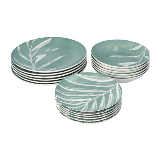 Secret de Gourmet Porseleinen serviesset plant 18-delig servies 6 persoons - Image 3