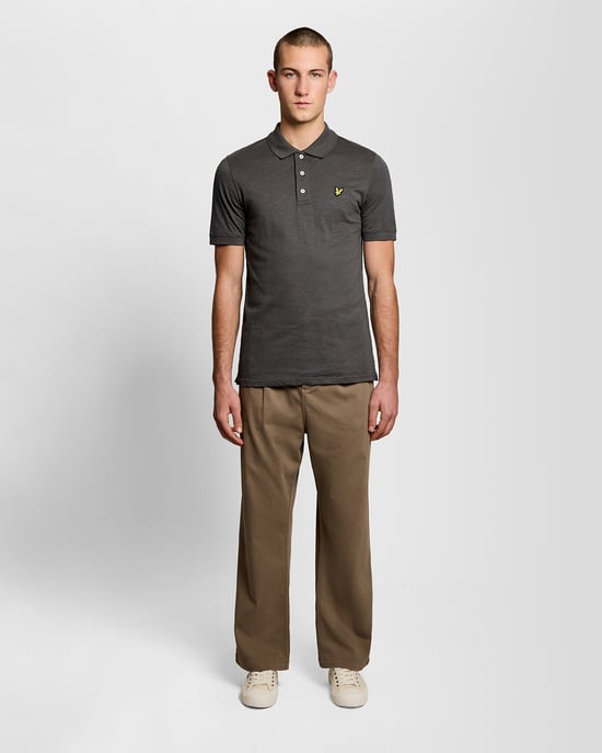 Fijn Katoen Slub Polo Shirt - Image 2